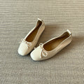 Damen Bequeme und stilvolle Ballerinas mit Schleifenakzent