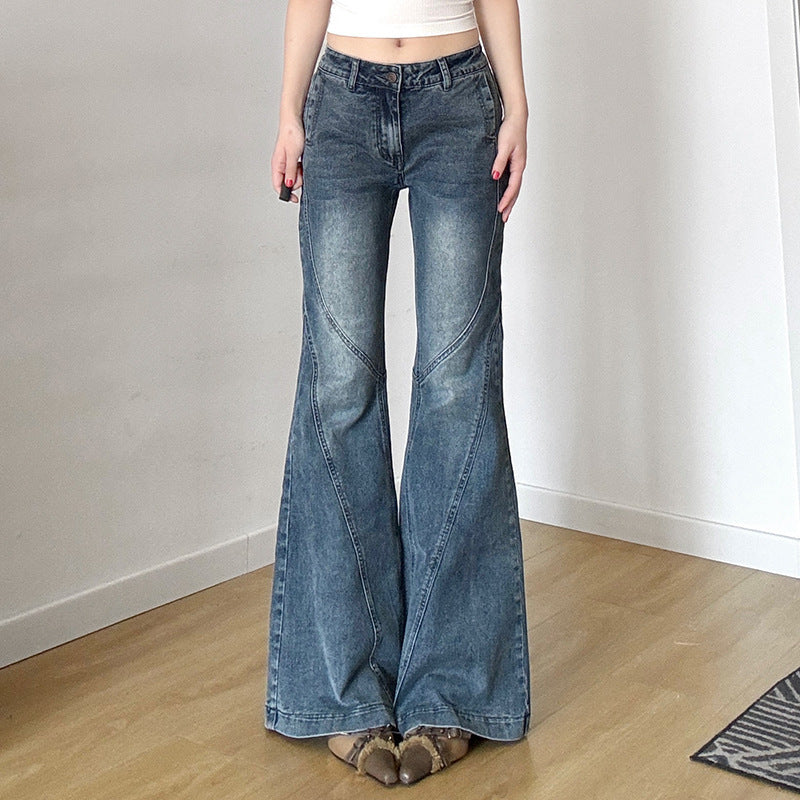 Damen Flared Jeans im individuellen Vintage-Look mit skandinavischem Flair R&B