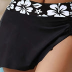 Damen Bikiniset mit floralem Design und hohem Schnitt R&B