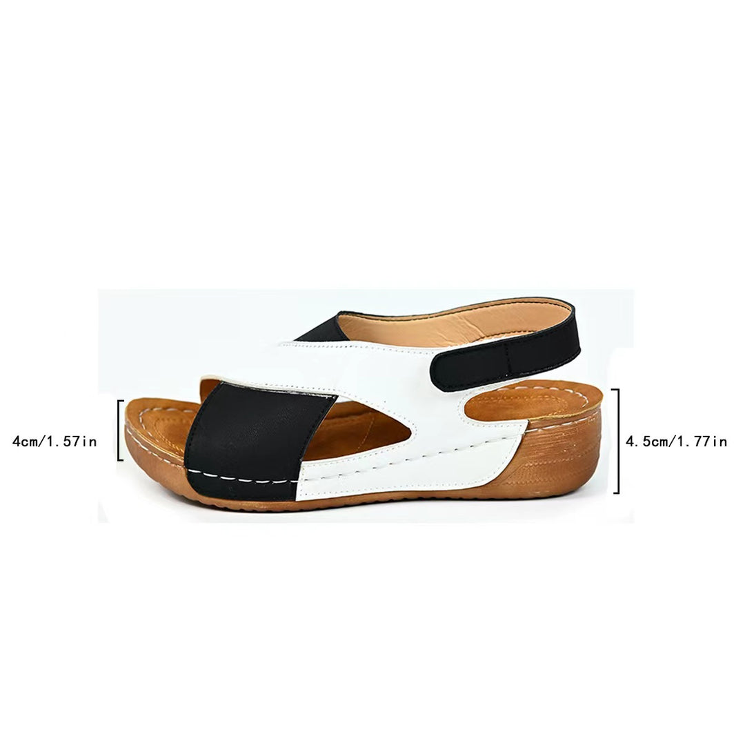 Damen Bequeme Sandalen mit verstellbarem Riemen R&B