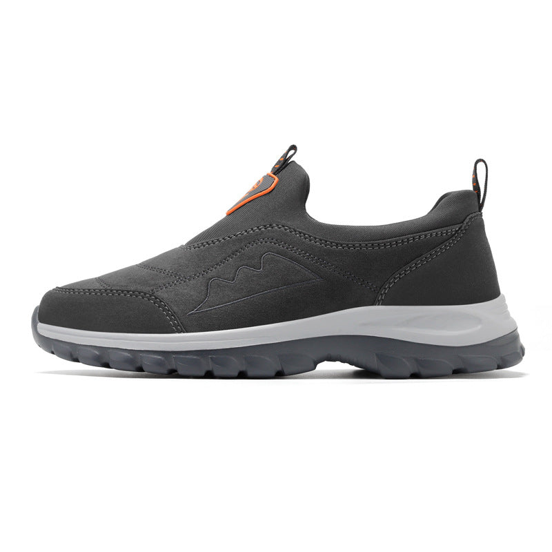 Damen Leichte und flexible Sport-Sneaker mit elastischem Einstieg R&B
