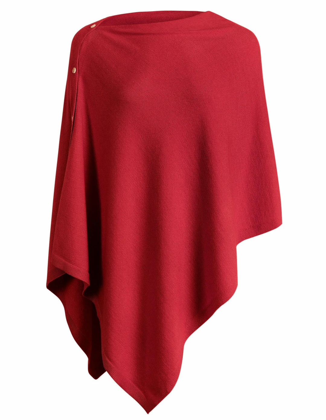 Damen vielseitiger Poncho aus hochwertiger Materialmischung R&B