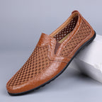Damen bequeme Slip-On Schuhe mit atmungsaktivem Obermaterial und rutschfester Sohle
