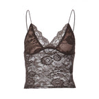 Damen Spitzenbustier mit verführerischen Blumenmustern R&B