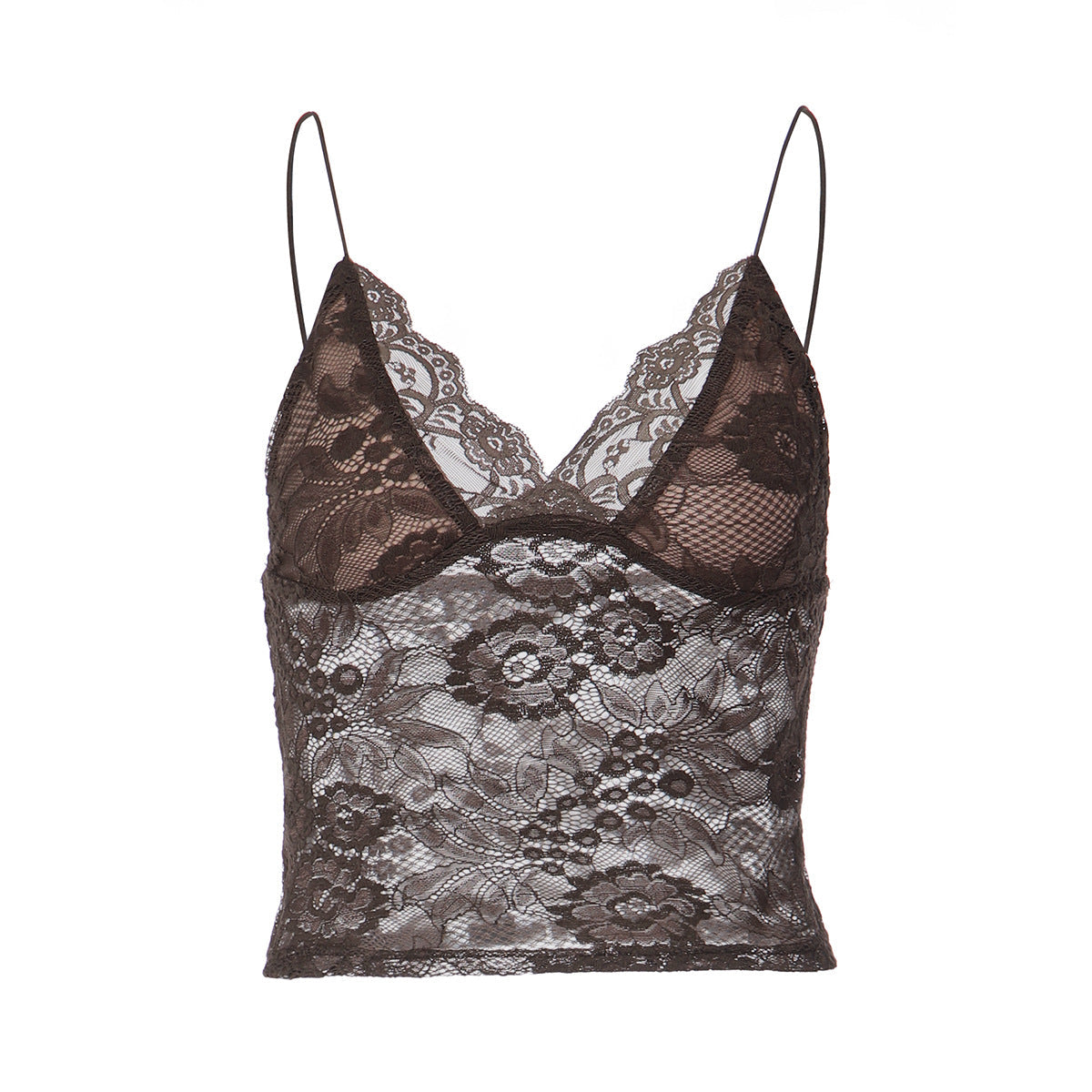 Damen Spitzenbustier mit verführerischen Blumenmustern R&B