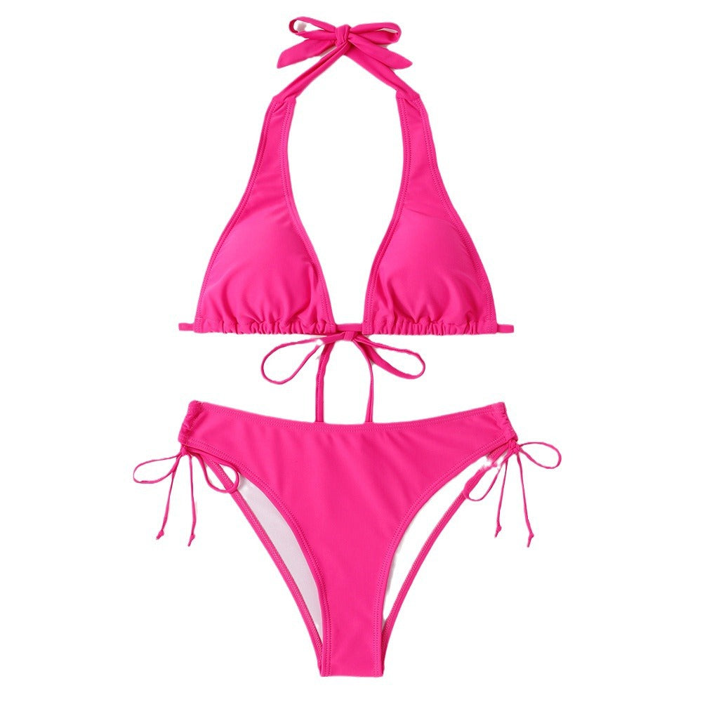 Damen Triangel-Bikini mit verstellbaren Trägern und schickem Schnitt R&B