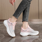 Damen Sportliche Laufschuhe mit atmungsaktivem Obermaterial und dämpfender Sohle R&B