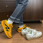 Damen Sportliche Sneakers mit durchgehender Dämpfung und rutschfester Außensohle