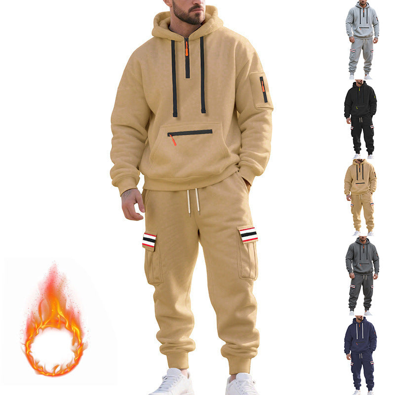 Jogginganzug Herren sportlich aus Sweatshirt und Hose