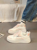 Damen Sportliche Sneakers mit modischer Plateau-Sohle und dämpfendem Komfort