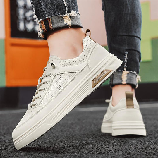 Damen Sneaker mit atmungsaktiver Oberflächenstruktur und stoßdämpfender Sohle R&B