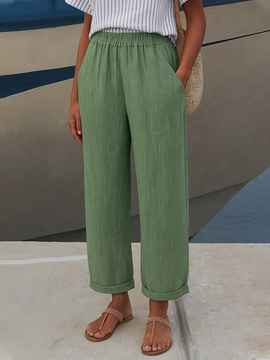 Damen Bequeme Sommerhose R&B