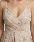 Damen Abendkleid kurz mit Tüll