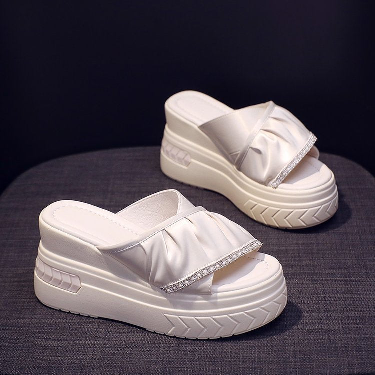 Damen Komfortable Plateau-Sandalen