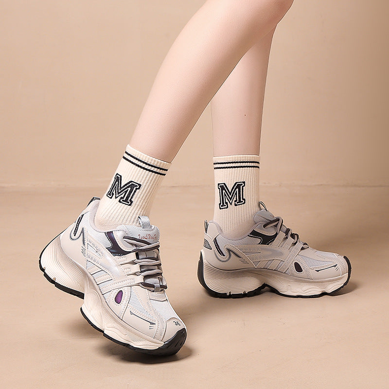 Damen Sportliche Lauf Sneakers mit dämpfender Technologie und atmungsaktivem Obermaterial R&B