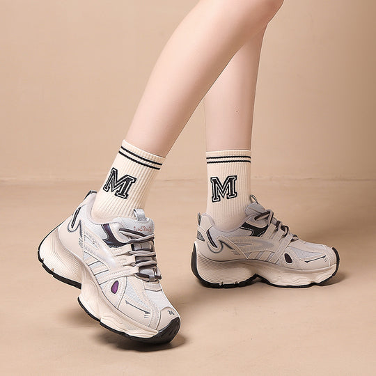 Damen Sportliche Lauf Sneakers mit dämpfender Technologie und atmungsaktivem Obermaterial R&B