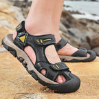 Herren Sportliche Freizeitsandalen mit einem praktischen Klettverschluss und rutschfester Sohle R&B