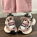 Damen Sportliche Sneakers mit atmungsaktivem Mesh und rutschfester Sohle