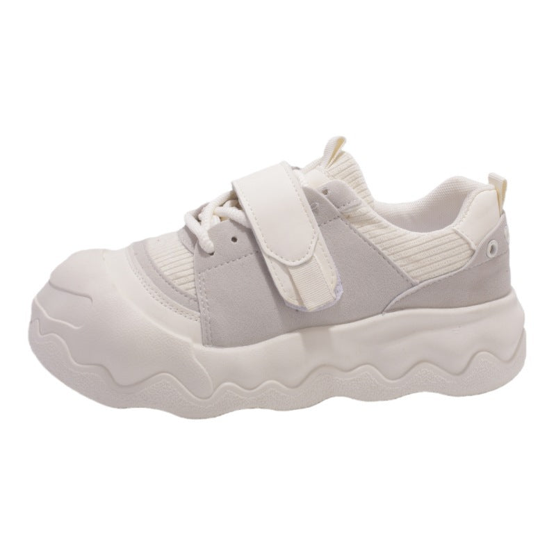 Damen Sneaker mit praktischen Klettverschlüssen und dämpfender Sohle