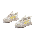 Damen Sportliche Trend-Sneaker mit atmungsaktiven Mesh-Obermaterialien und stoßdämpfender Sohle R&B