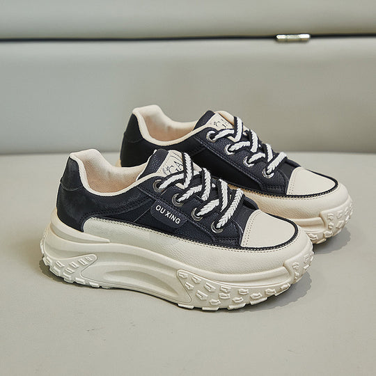 Damen Sportliche Chunky Sneakers mit dämpfender Sohle und robustem Profil R&B