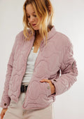 Damen gesteppte Bomberjacke R&B