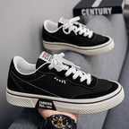 Damen Modische Sneakers mit strapazierfähigem Canvas-Obermaterial und dämpfender Laufsohle