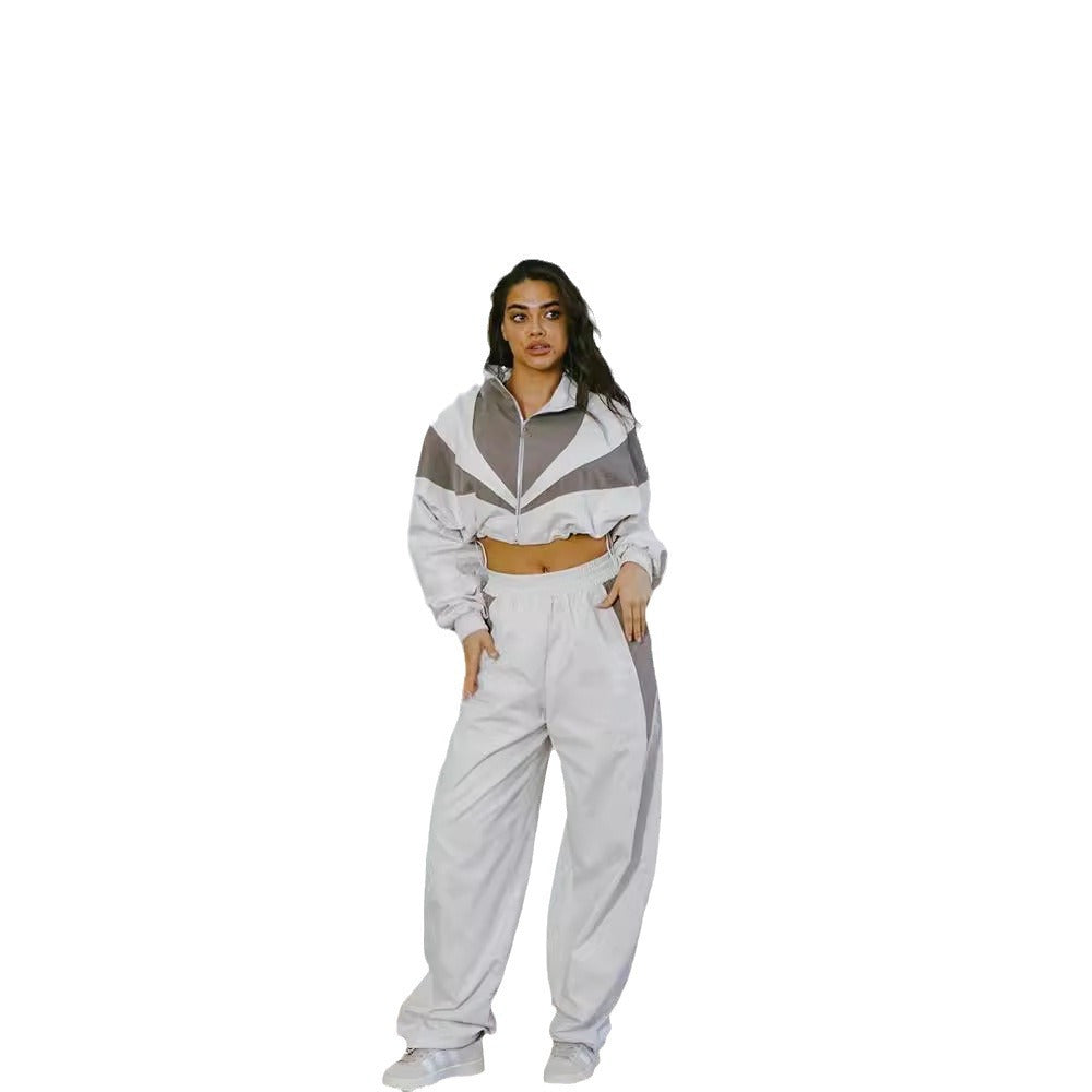 Damen sportlicher elegante Jogginganzug R&B