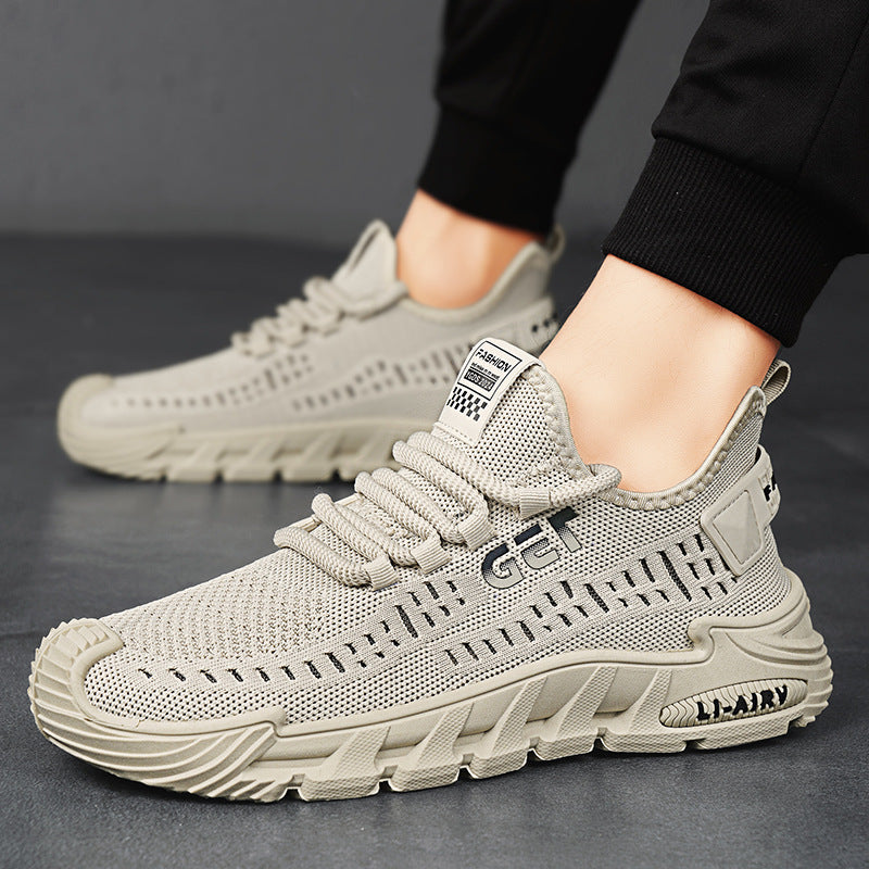 Damen Atmungsaktive Fitness Sneakers mit stoßdämpfender Sohle R&B