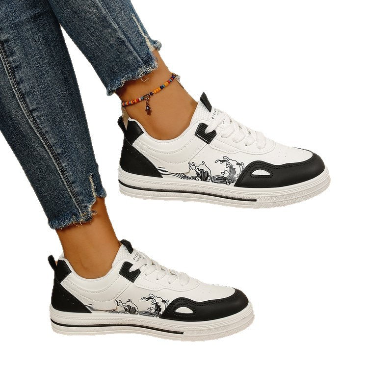 Damen Sneakers im lässigen Grafikdesign mit hohem Tragekomfort R&B