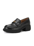 Damen Komfortable Mokassin-Lauflernschuhe mit modischer Schnallen-Applikation R&B