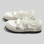 Damen Komfortable Ballerinas mit verstellbarem Riemen und rutschfester Sohle