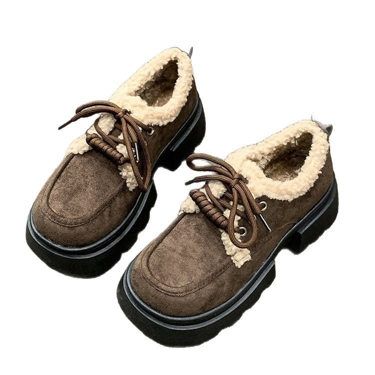 Damen gefütterte Laufsohlen-Stiefeletten R&B