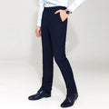 Herren Anzughose mit schmalem Schnitt und Stretch
