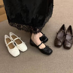 Damen Ballerinas mit zierlicher Schleife und komfortablem Fußbett R&B