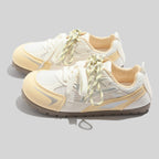 Damen Atmungsaktive Multifunktionssneakers mit elastischen Schnürsenkeln und rutschfester Sohle