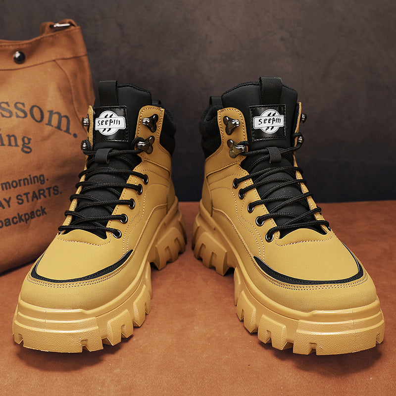 Damen Hohe Freizeitstiefel mit rutschfester Profilsohle und isolierendem Innenfutter R&B