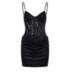 Damen Elegantes Spitzenkleid mit schmaler Silhouette R&B
