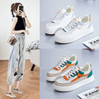 Damen modische Sneakers mit dickem Plateau und atmungsaktiver Obermaterialstruktur R&B