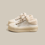 Damen Winterliche Sneaker mit kuscheligem Futter und rutschfester Sohle