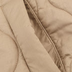 Damen gesteppte Übergangsjacke mit Kapuze und großen Taschen R&B