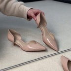 Damen elegante Pumps mit moderner Cut-Out-Optik R&B