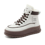 Damen Winterstiefel mit flauschigem Innenfutter und rutschfester Sohle R&B