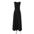 Damen Maxikleid mit elegantem Schnitt und fließendem Material R&B