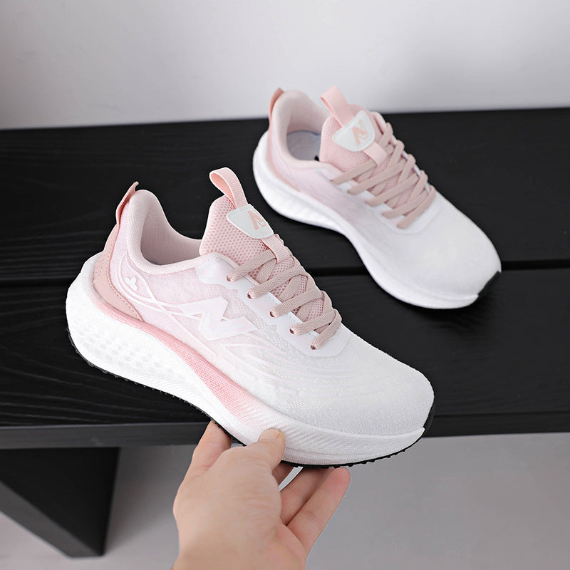 Damen Sportliche Laufschuhe mit atmungsaktiver Mesh-Oberfläche und dämpfendem Fußbett R&B