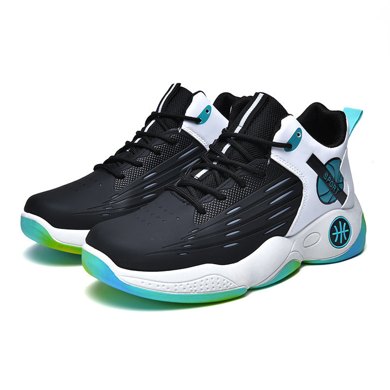 Damen Basketball-Sneaker mit atmungsaktivem Obermaterial und dämpfender Sohle R&B