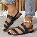 Damen Clogsandalen mit komfortablem Riemendesign und atmungsaktiver Sohle R&B