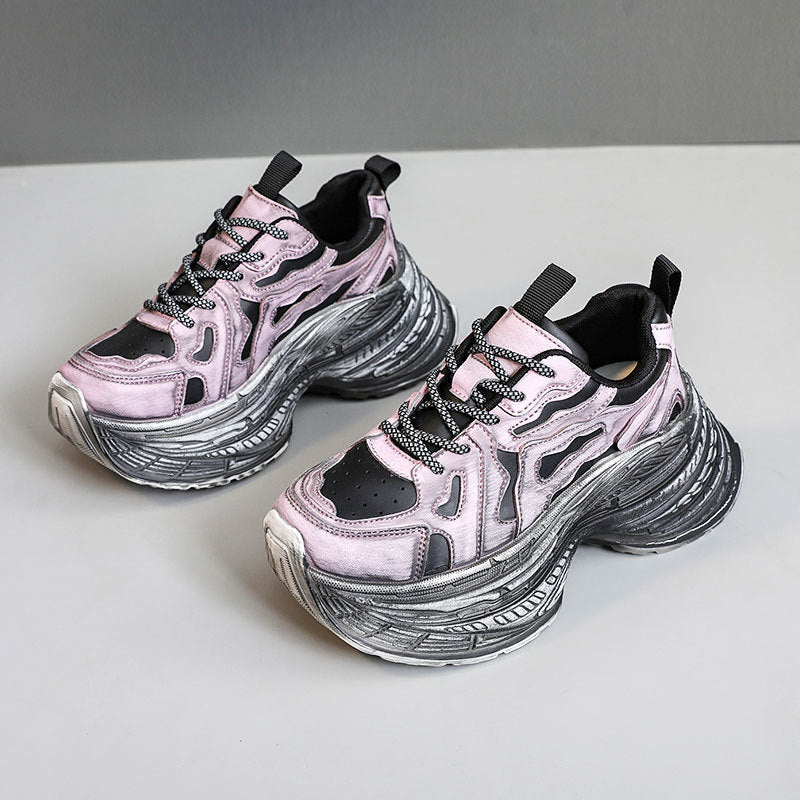 Damen Chunky Sneakers mit innovativem und elastischem Design R&B