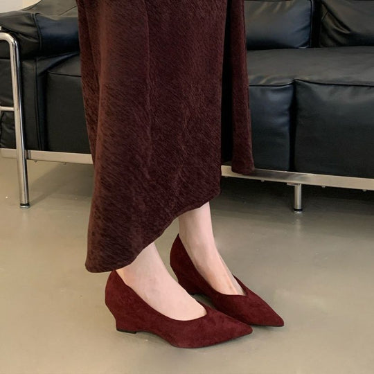 Damen elegante Slipper mit schönem Schleifendetail R&B