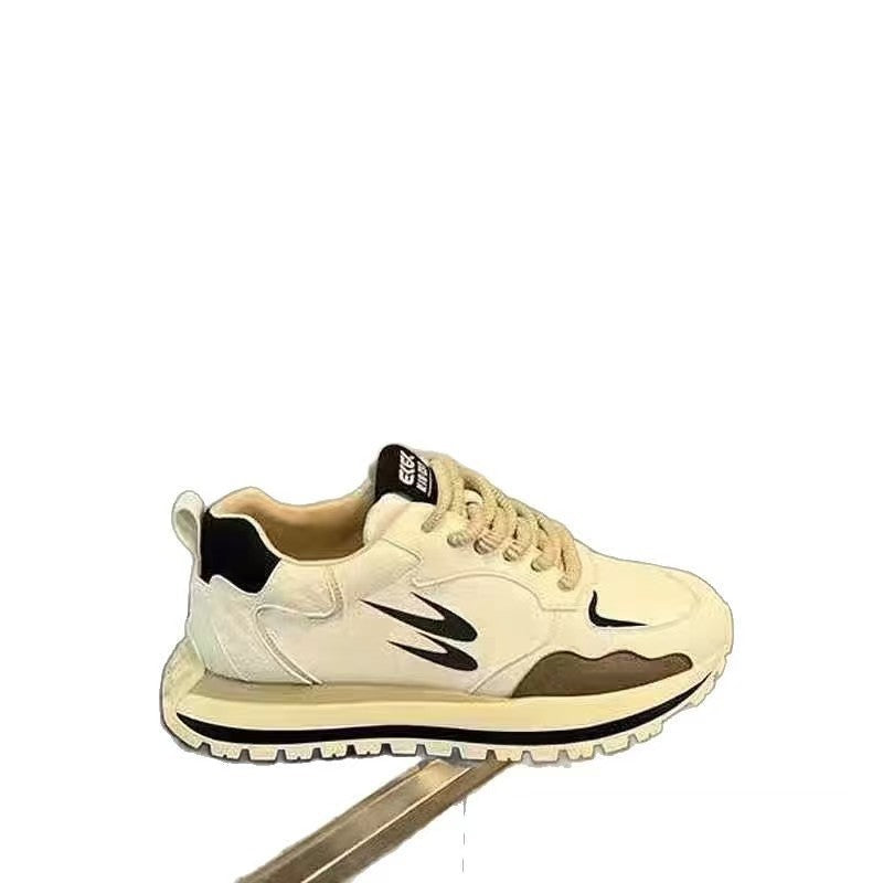 Damen Trendige Komfort-Sneaker mit atmungsaktiver Mesh-Oberfläche und dämpfender Sohle R&B